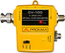Promax CV-100 Optisk till RF konverter