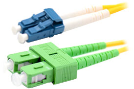 Fiber Patch 2xSCAPC-LCUPC
