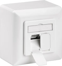 CAT6a universaldosa 2xRJ45 CAT6a universaldosa 2xRJ45