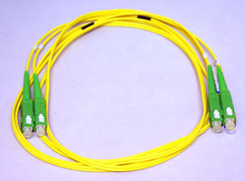 Fiber Patch Cord SCAPC-SCAPC 2m Duplex