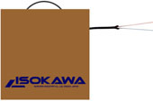 Isokawa Optisk 2-Fiberkabel i b�rbox