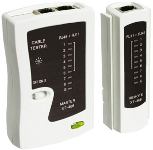 Kabeltestare nätverk RJ45 Kabeltestare nätverk RJ45