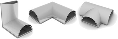 M Universal Cable Cover Joint Alu