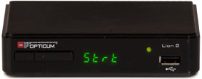Opticum Lion2 DVB-T2 box FTA