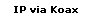IP via Koax