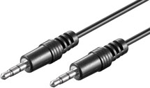 Audiokabel 2x3,5mm