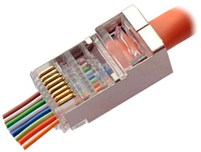 CAT6 modularplugg EZ-RJ45 STP Easy